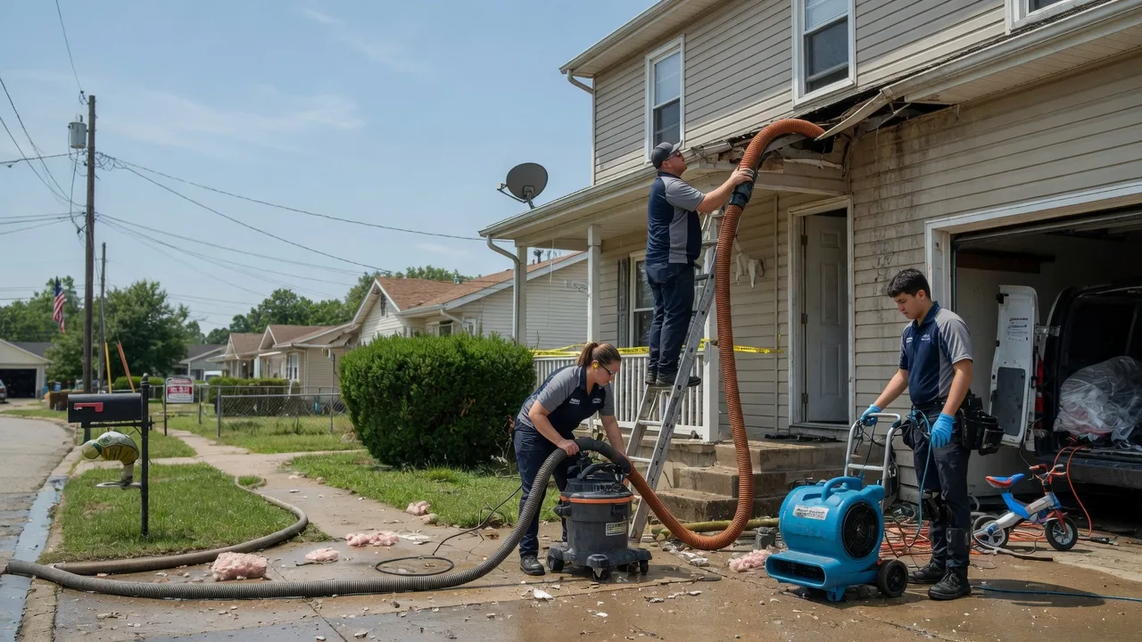 Water Damage Restoration in Valentines, VA near me